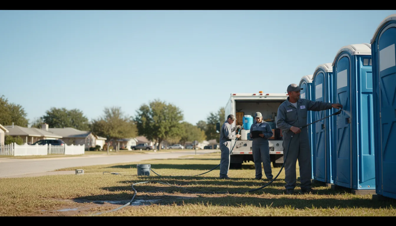 Long-Term Portable Toilet Rental in Hulbert, OK near me